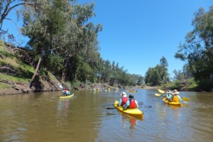 Macquarie river canoe and kayak trail